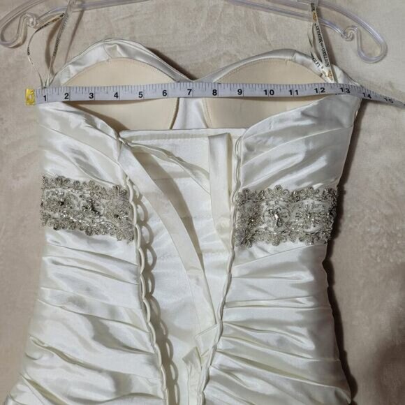 Sottero and Midgley Collection Adorae-JSM1307LU White Wedding Dress - Size 2 - Picture 13 of 16